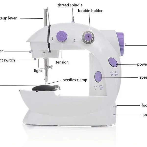 چرخ خیاطی مینی مدل SM202A