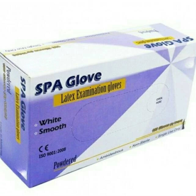 دستکش لاتکس spa ( 100عددی )