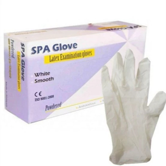 دستکش لاتکس spa ( 100عددی )
