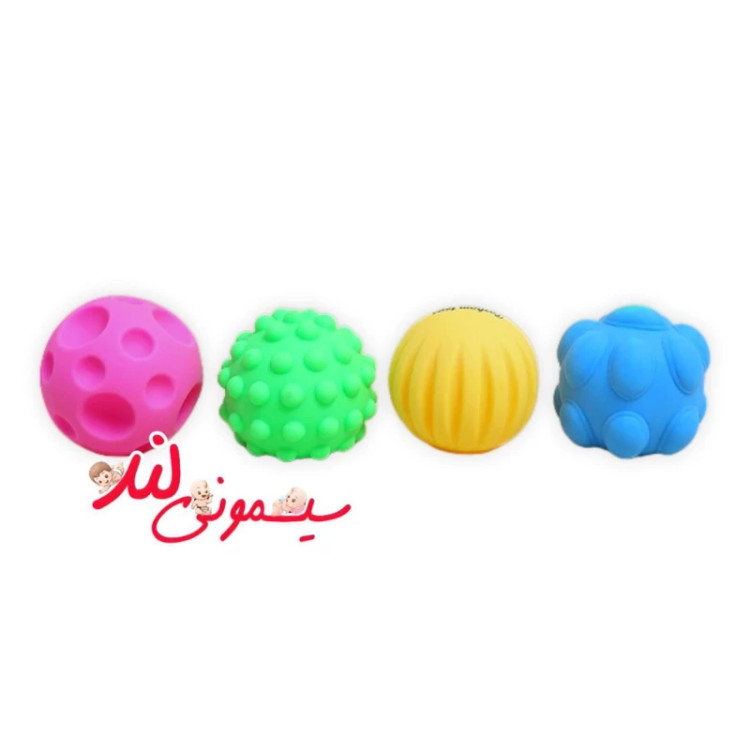 پوپت توپ حسی 4 عددی پرهام تویز