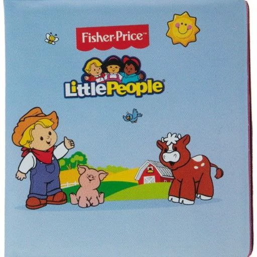 کتاب حمام نوزاد طرح مزرعه fisher price
