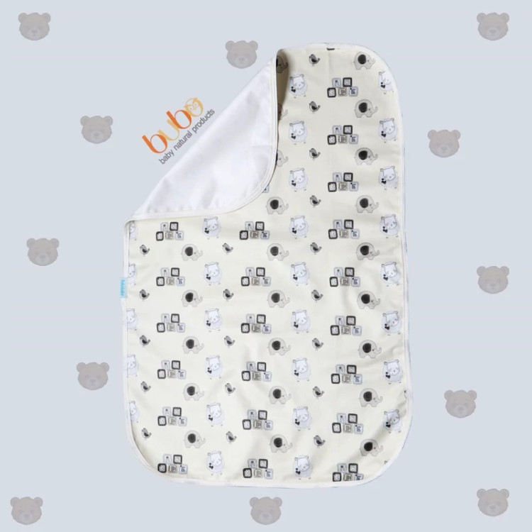 زیر انداز تعویض پوشک تمام چاپ bubo baby