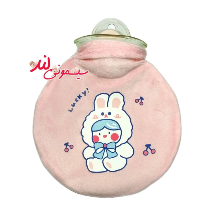 کیسه آب گرم مخمل چاپی وارداتی