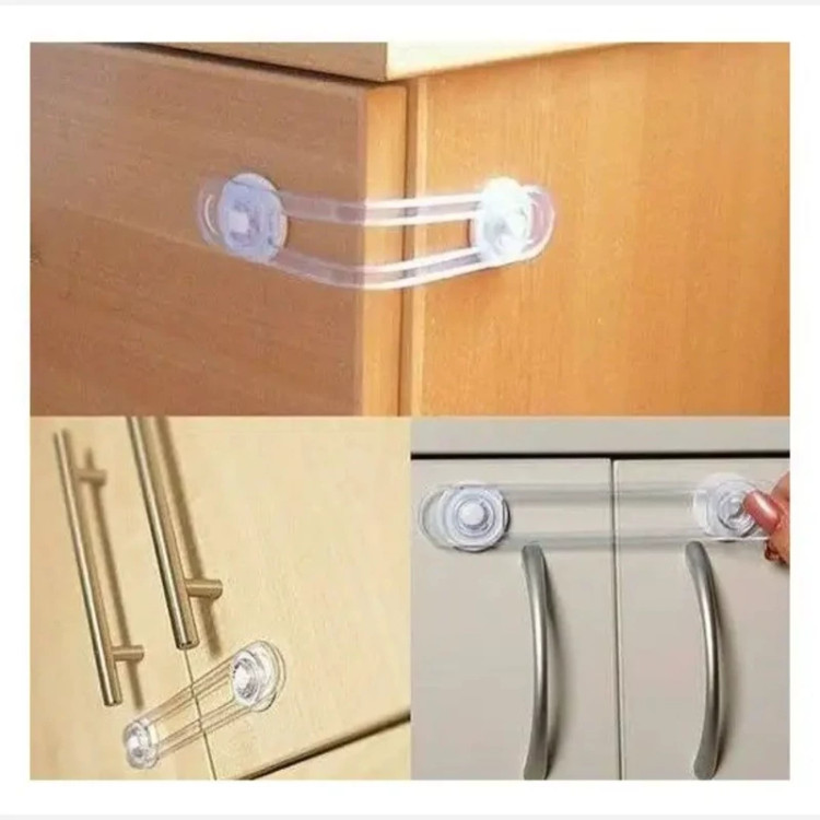 قفل کابینت کودک بسته بندی دو عددی