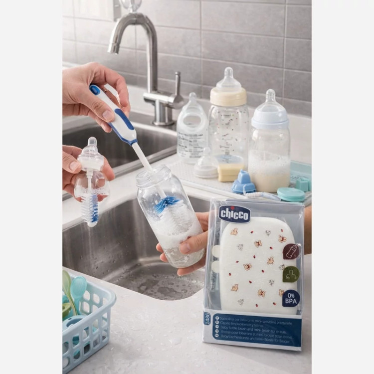 ست برس شیشه شور سیلیکونی آبچکان دار کیفی چیکو
