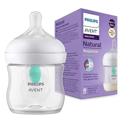شیشه شیر اونت آنتی کولیک نچرال ریسپانس 125 میل طلقی