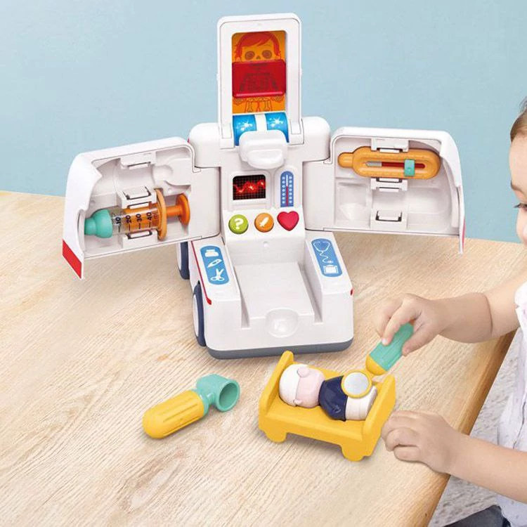 آمبولانس موزیکال هالی تویز Huile toys