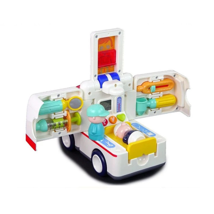 آمبولانس موزیکال هالی تویز Huile toys