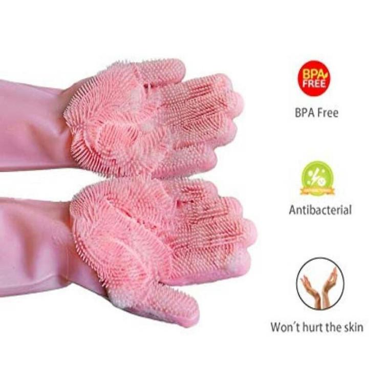 دستکش سیلیکونی ظرف شویی