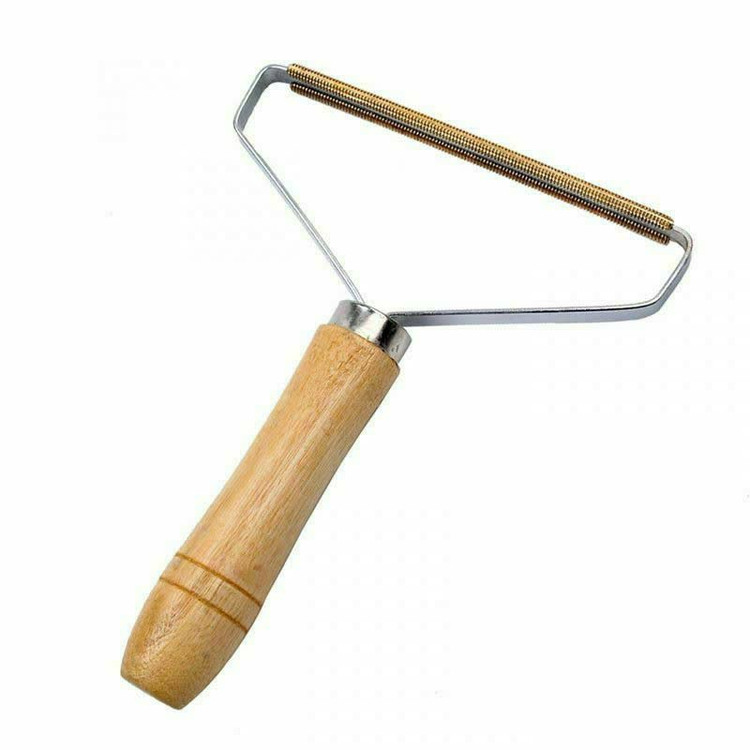 پرز گیر دسته چوبی پرزگیر