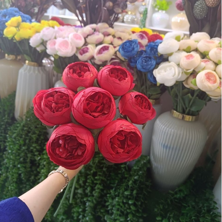شاخه گل مصنوعی پیونی