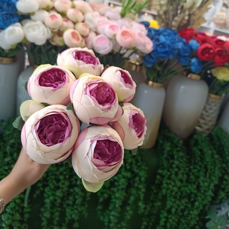 شاخه گل مصنوعی پیونی