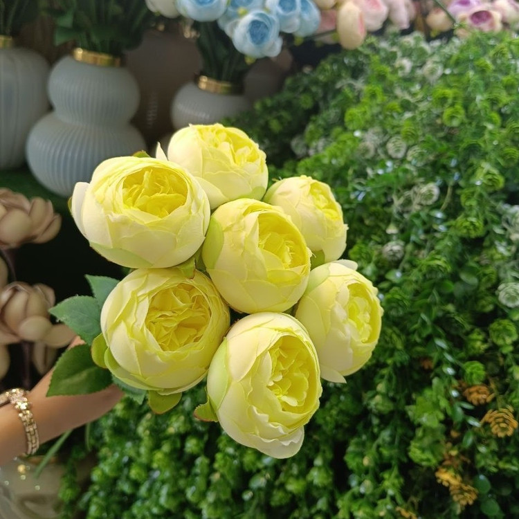 شاخه گل مصنوعی پیونی