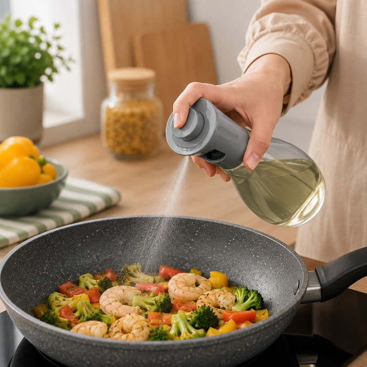 بطری اسپری روغن 170 میل بطری روغن پاش خارجی