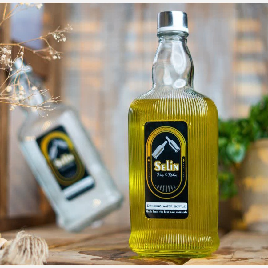 بطری آب شیشه ای 1.5 لیتری لیام