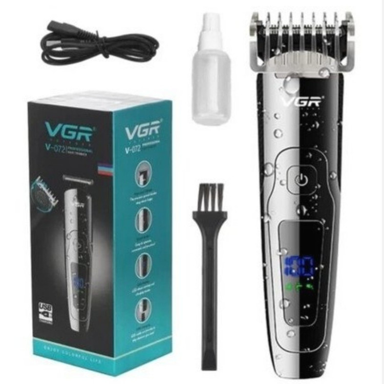 ماشین اصلاح موی صورت و سر وی جی آر مدل V-072 ماشین ریش تراش