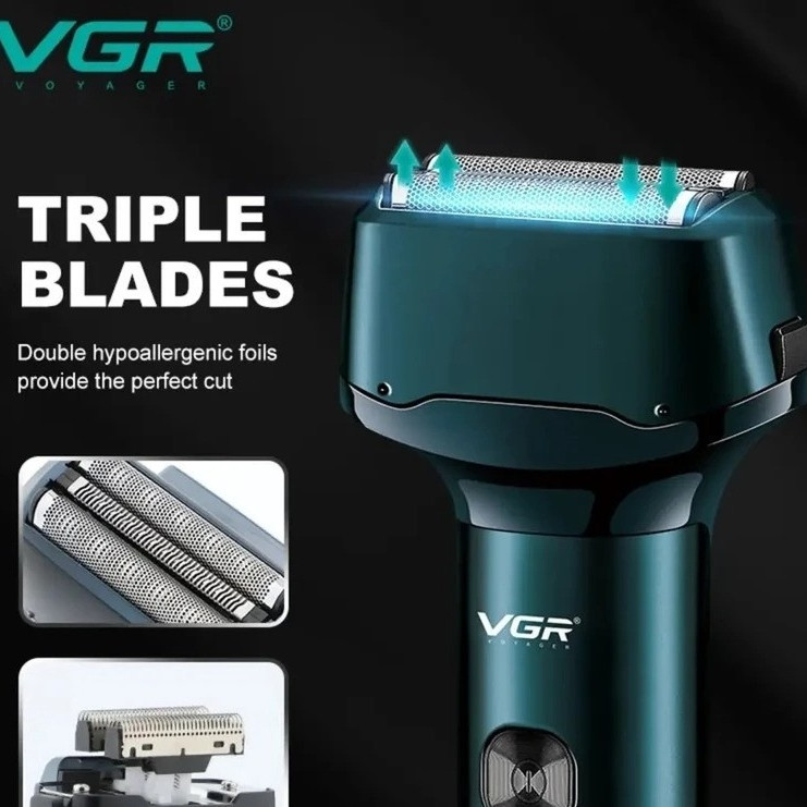 ماشین اصلاح موی صورت وی جی ار مدل V-371