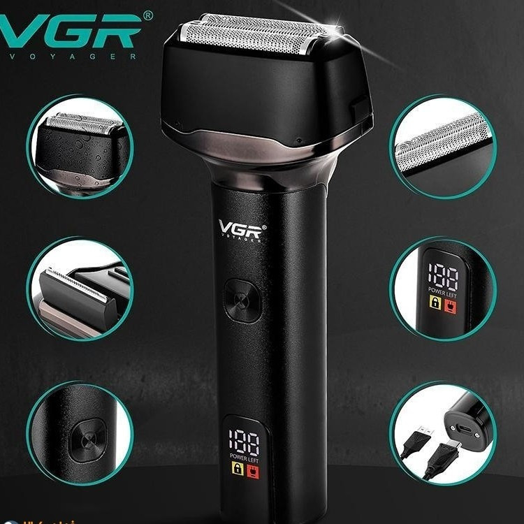 ماشین اصلاح موی صورت وی جی ار مدل V-371