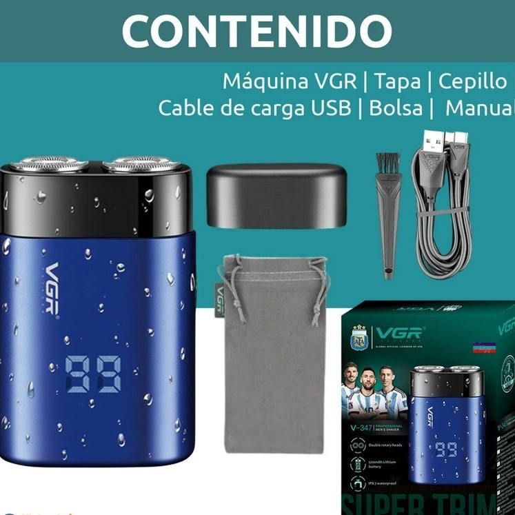 ماشین اصلاح (شیور) صورت وی جی ار مدل V-347