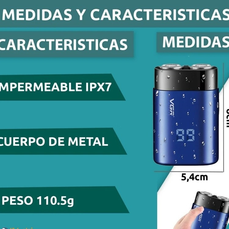 ماشین اصلاح (شیور) صورت وی جی ار مدل V-347