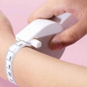 متر خیاطی اندازه گیری بدن مدل قفل دار جمع شو 1.5 متری
