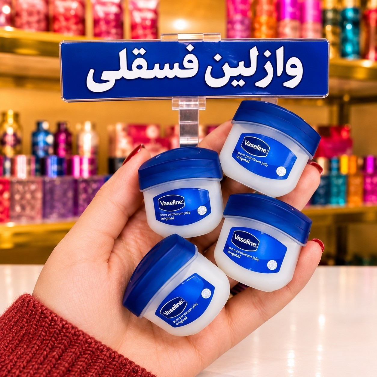 وازلین لب بسیار چرب و نرم کننده(قیمت مناسب،عرضه مستقیم)