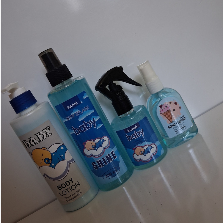لوسیون بیبی، بادی اسپلش، عطرمو ،عطر بیکینی(قیمت مناسب،عرضه مستقیم)