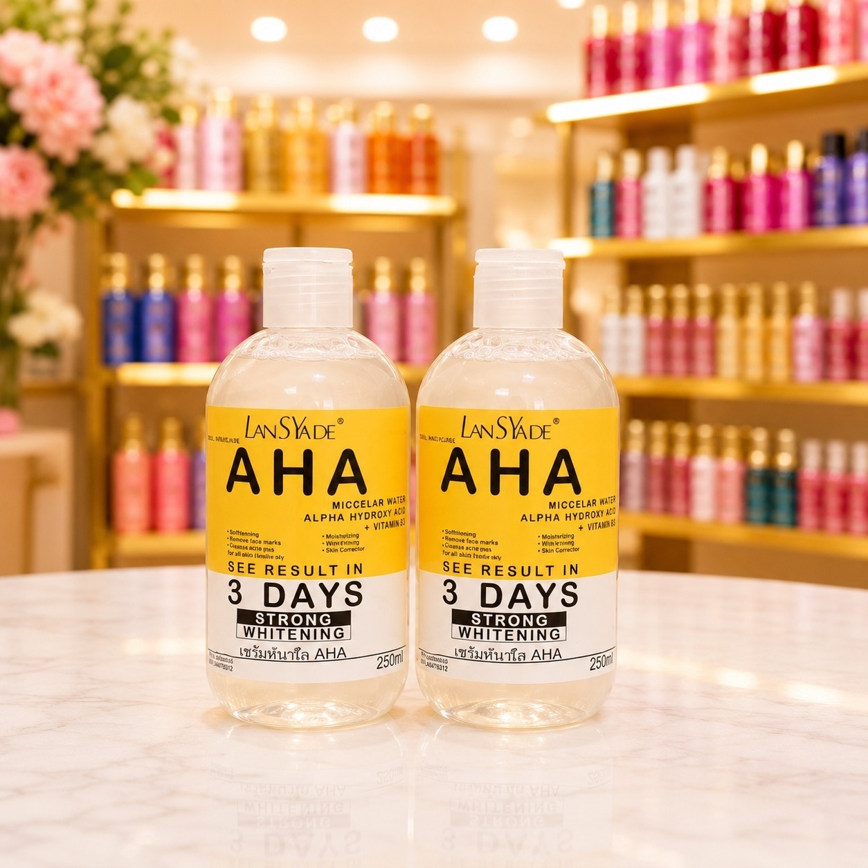 میسلارواتر یا ارایش پاک کن aha(قیمت مناسب،عرضه مستقیم)