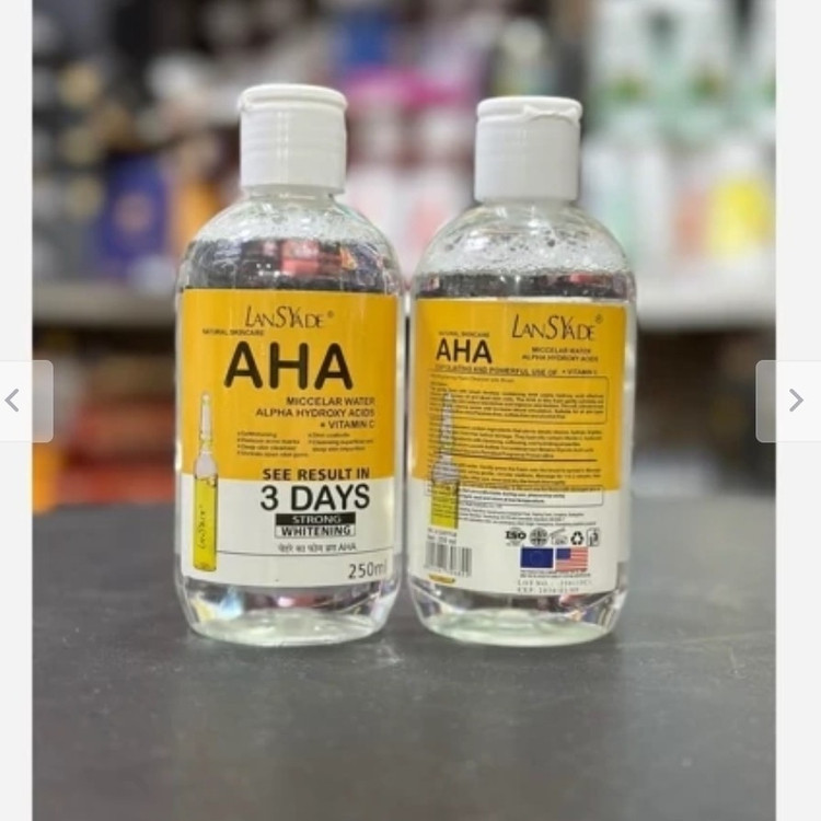 میسلارواتر یا ارایش پاک کن aha(قیمت مناسب،عرضه مستقیم)