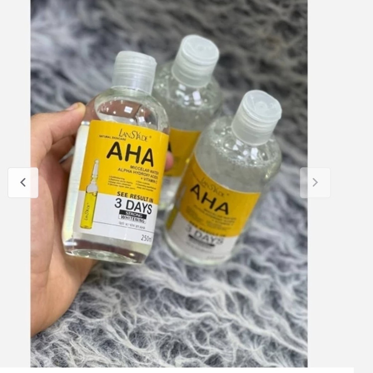 میسلارواتر یا ارایش پاک کن aha(قیمت مناسب،عرضه مستقیم)