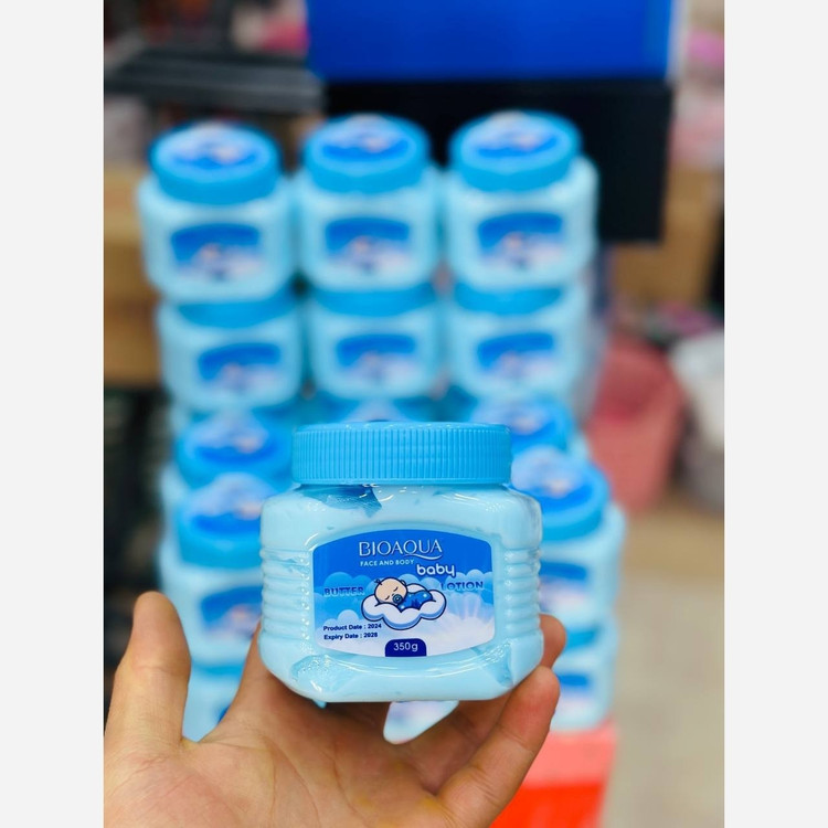 کره بدن بیبی آبرسان و خوشبو کننده 250میل (قیمت مناسب،عرضه مستقیم)