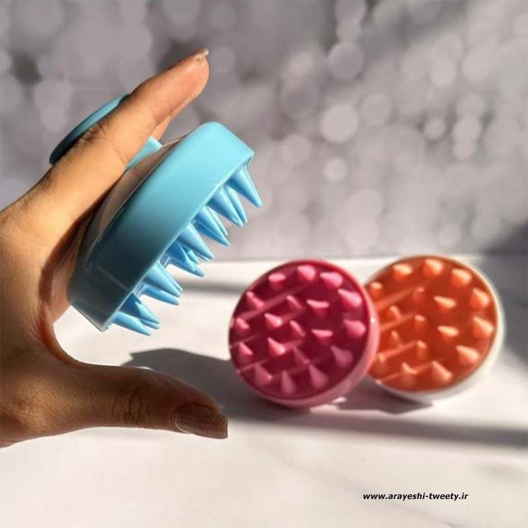 سرشور سیلیکونی رفع موخوره و ماساژور سر(قیمت مناسب،عرضه مستقیم)